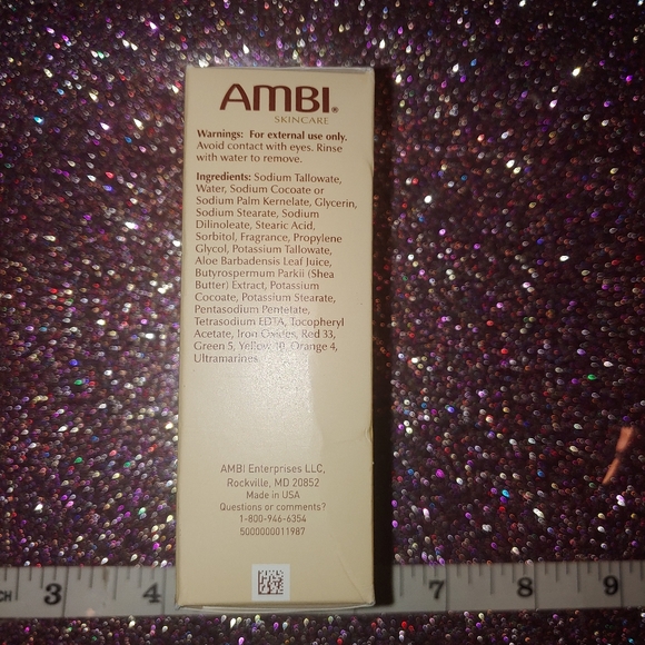 $4 AMBI Black Soap Bar with Shea Butter - Picture 2 of 5